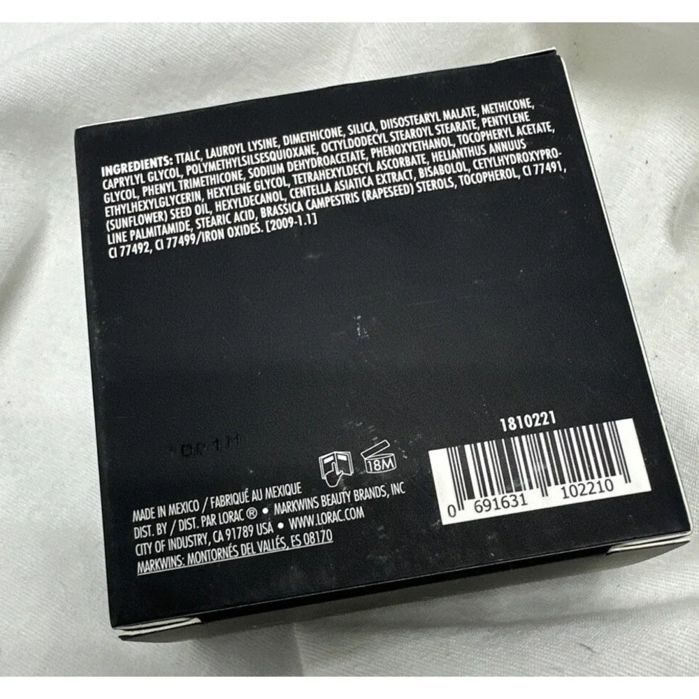LORAC PRO Loose Setting Powder Cinnamon 0.83oz Matte Finish Deep Skin Tone NEW